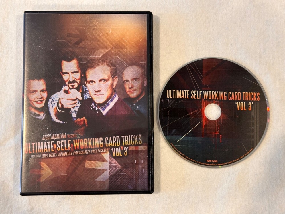 Ultimate Self Working Card Tricks Volume 3 by BigBlindMedia - Magic DVD