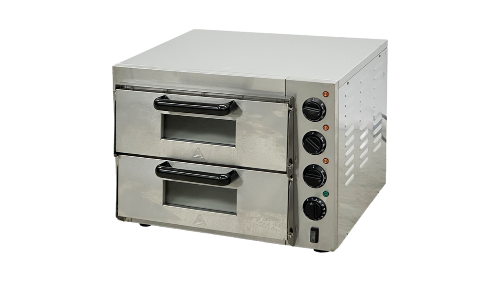 Commercial Electric Double Deck Pizza Oven Bakery