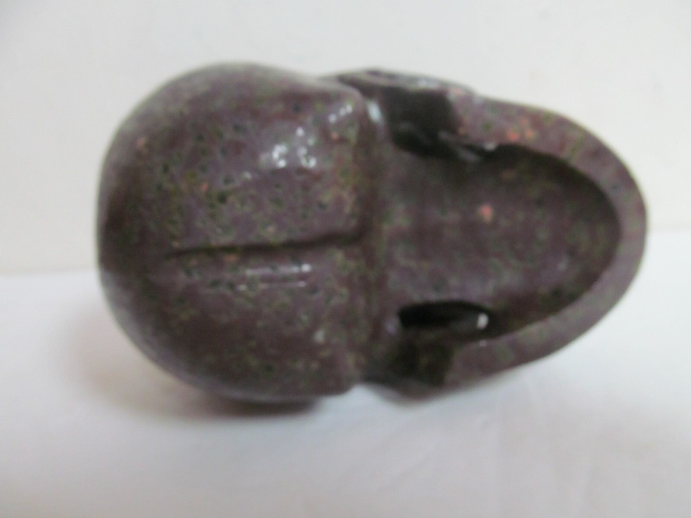 Stone carved skull C
