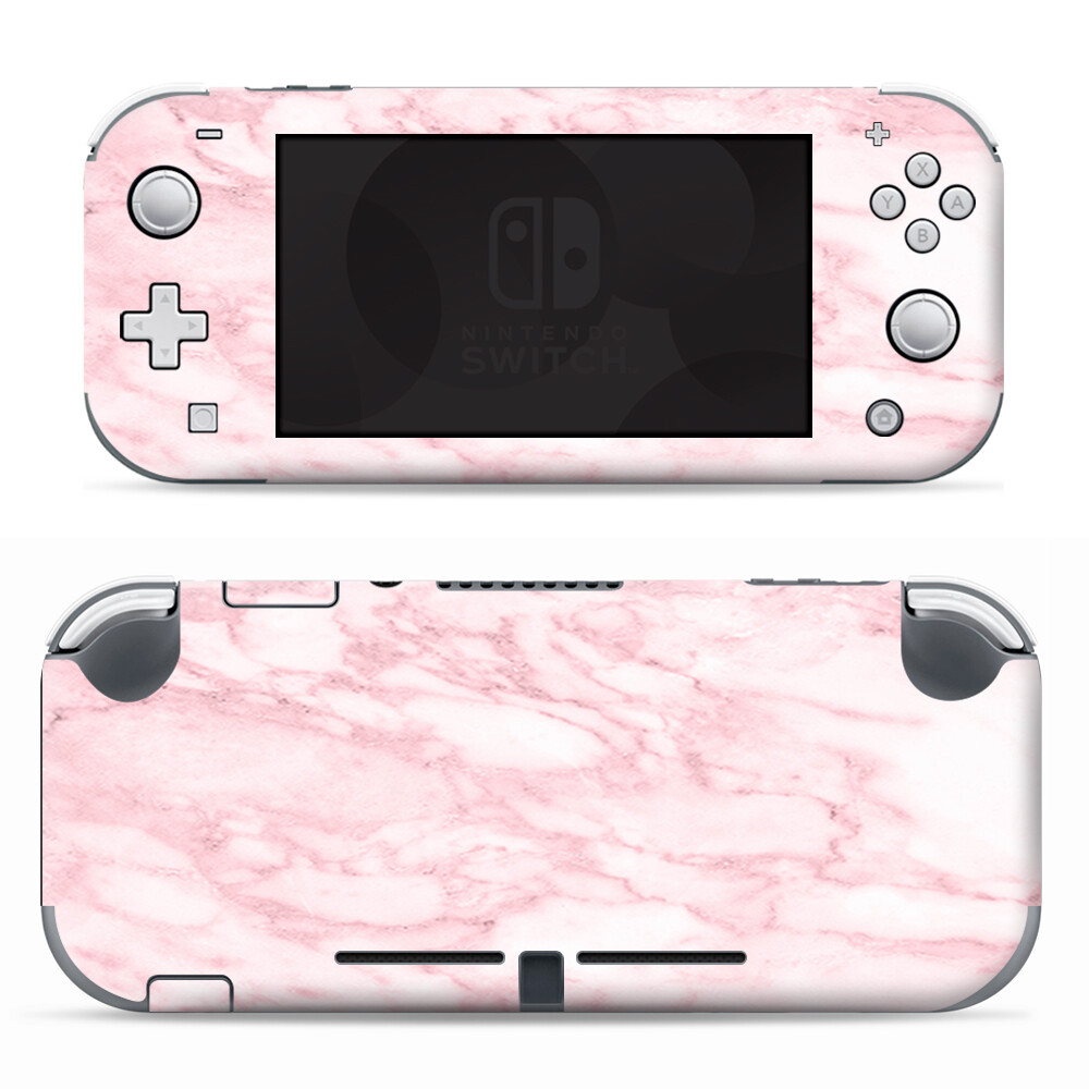 Skins Decals wrap for Nintendo Switch Lite - Rose Pink Marble Pattern