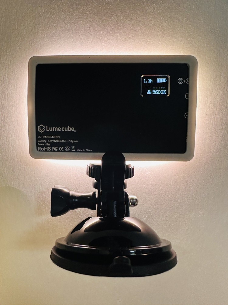 Lume Cube Video Conference Light For Desktop & Laptops Adjustable Temp Lighting