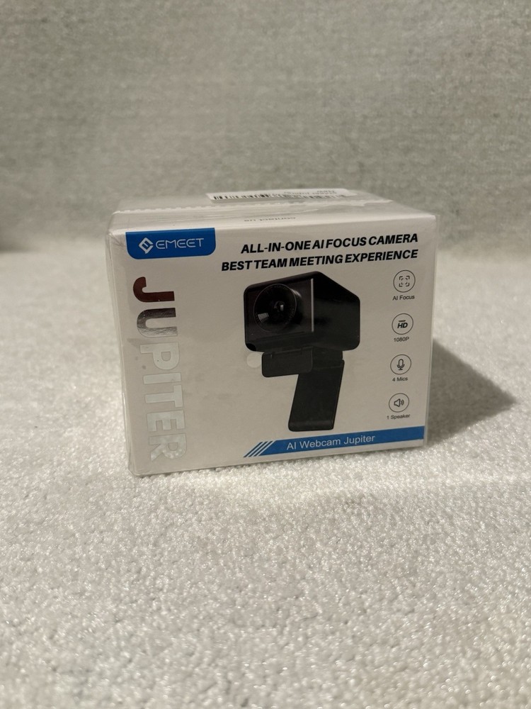 Emeet jupiter Ai Focus Webcam NEW!