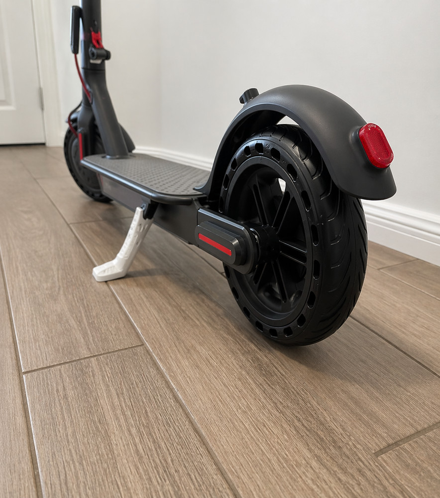 Electric Scooter 350W 19MPH Foldable Adults w/App 16Mi Range 8.5" Tires
