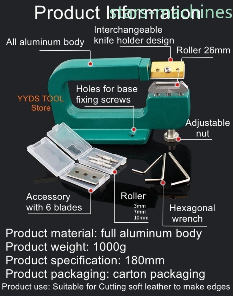 Handmade DIY Belt Thinning Shovelling Machine Leather Thinning Machine