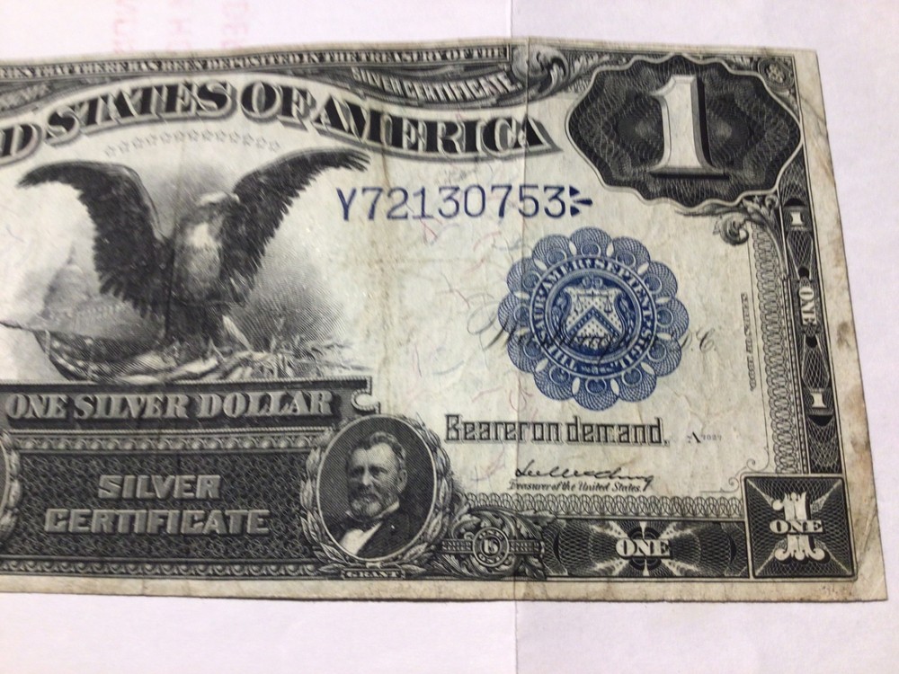 1899 “ Black Eagle “ Silver Certificate