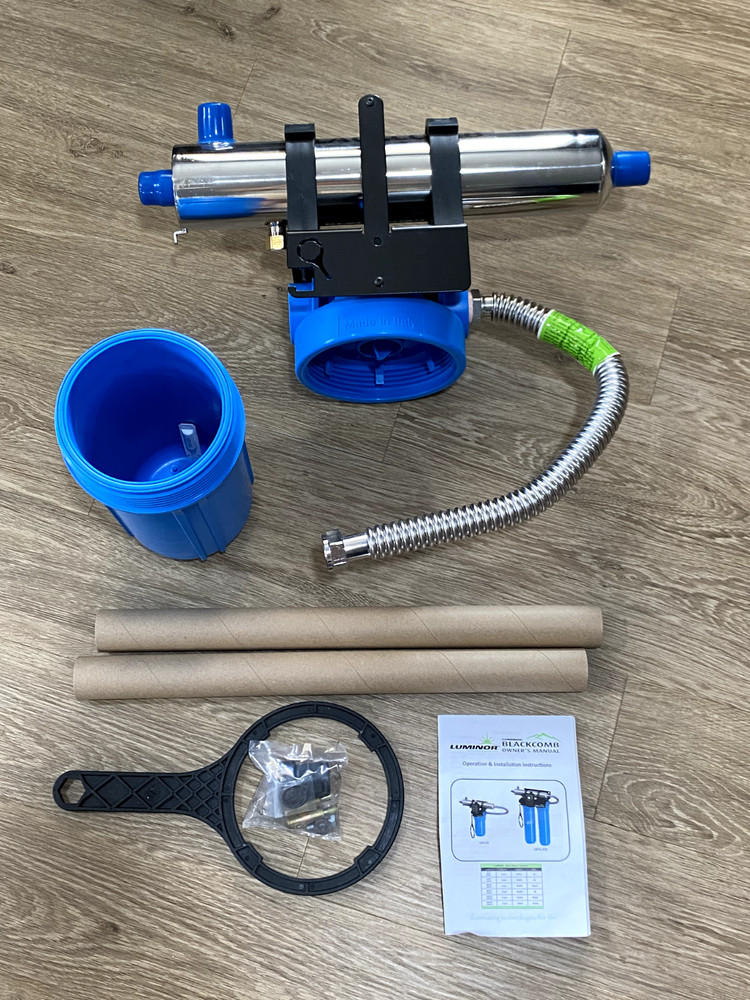Luminor BLACKCOMB 4.1, LB4-Z1-NC, UV Water Purification System & Filter Housing