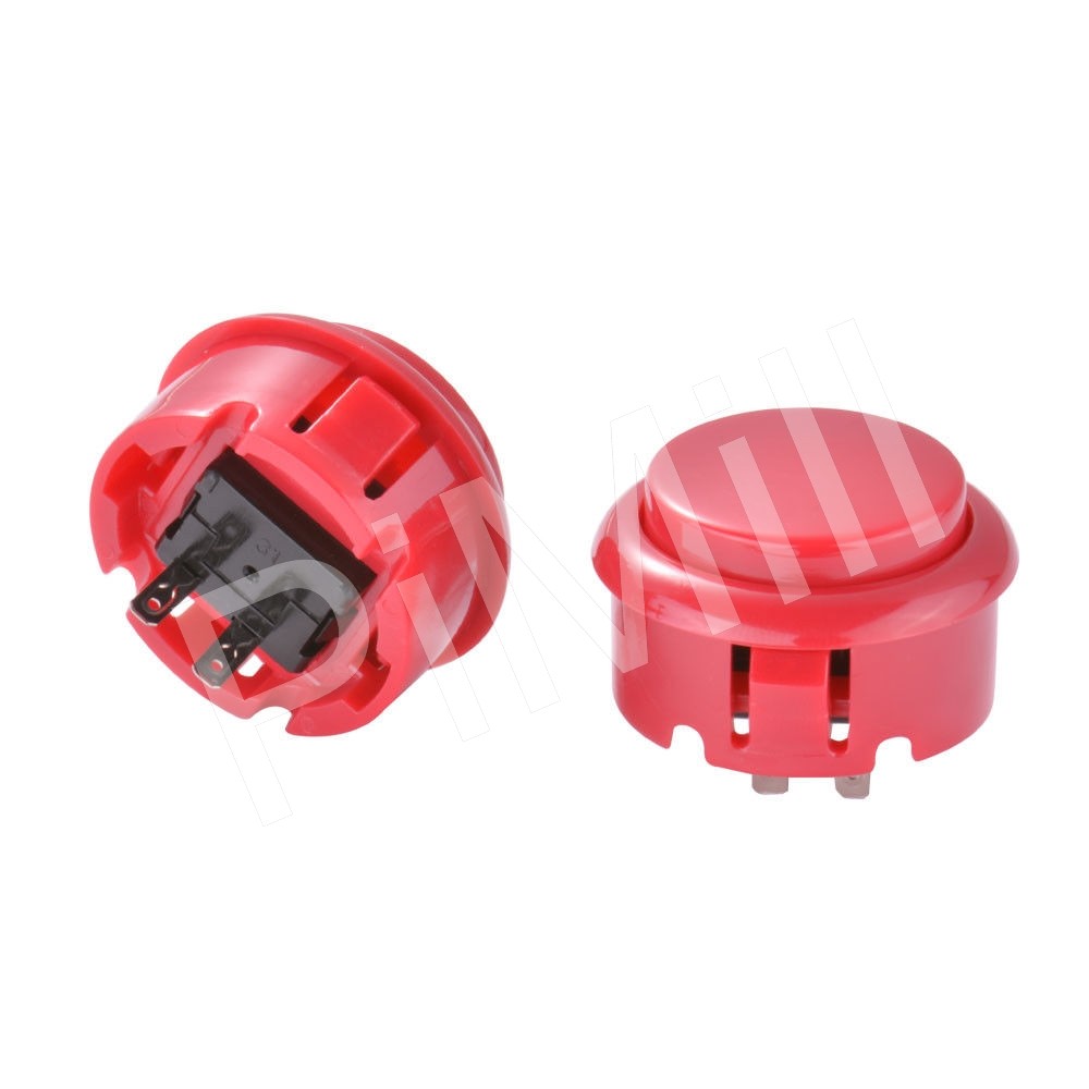 2 Player DIY Arcade Joystick Kit 5Pin Cable 24/30mm Buttons USB Encoder US Stock