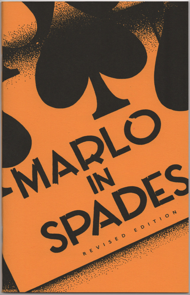 Marlo in Spades by Ed Marlo (Card magic, card sleights)