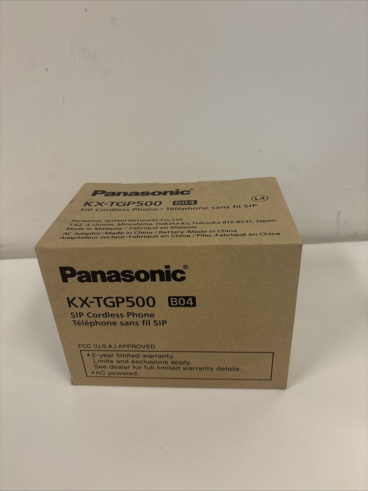 NEW, Open Box, Panasonic KX-TGP500.