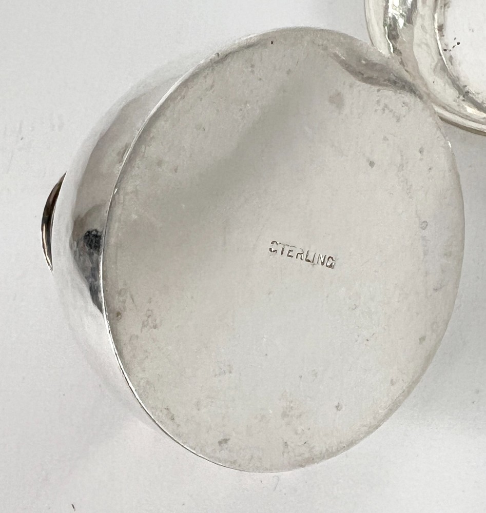 Tiffany & Co. Sterling Silver Makers Table Cigar Lighter and Cradle