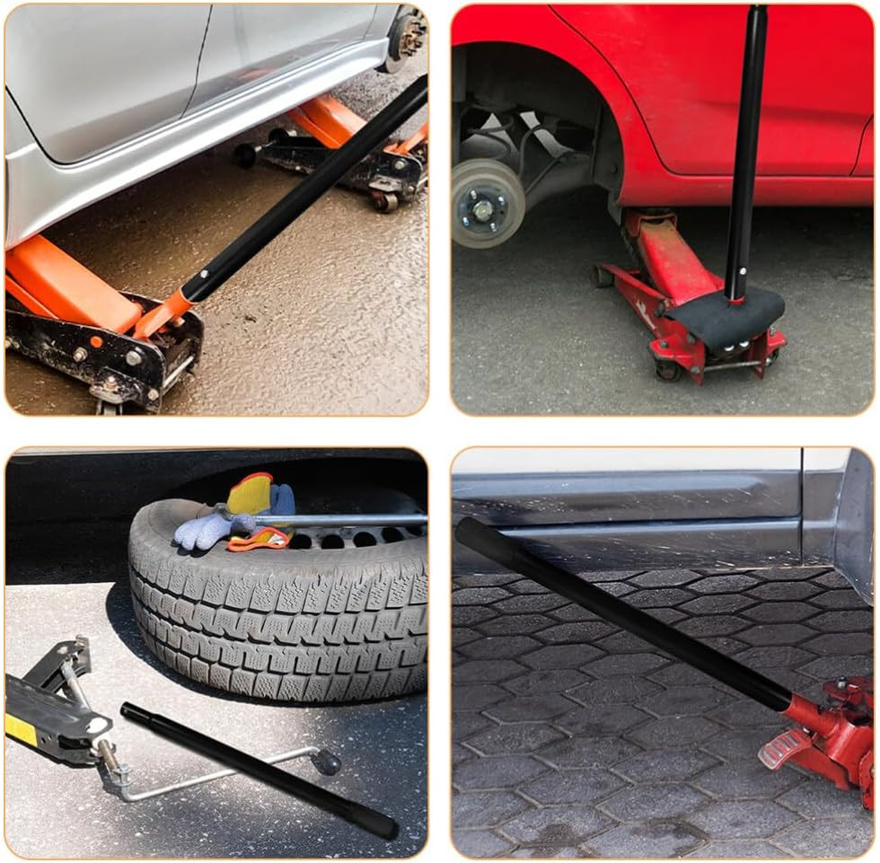 Hydraulic Floor Jack Handle Replacement, 3 Ton Lever for Auto Lifting - 2 Pcs