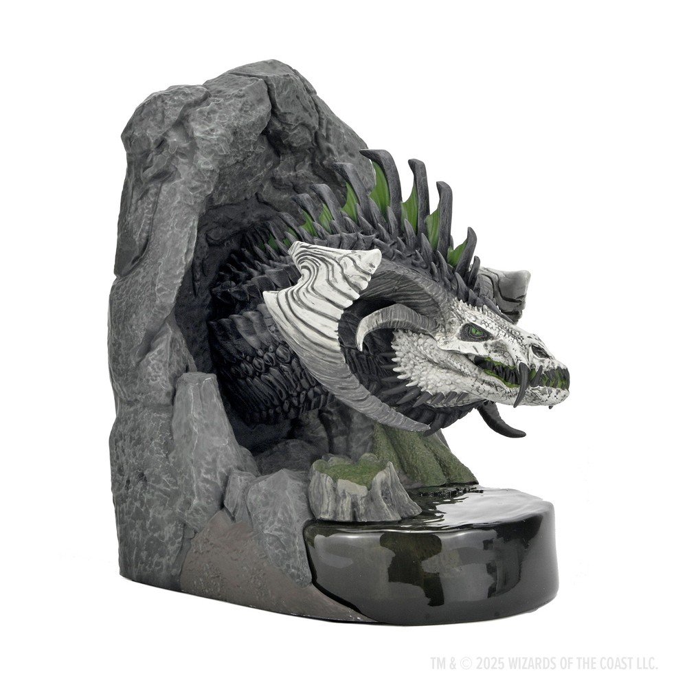 BACK-ORDER - D&D Bookend: Black Dragon