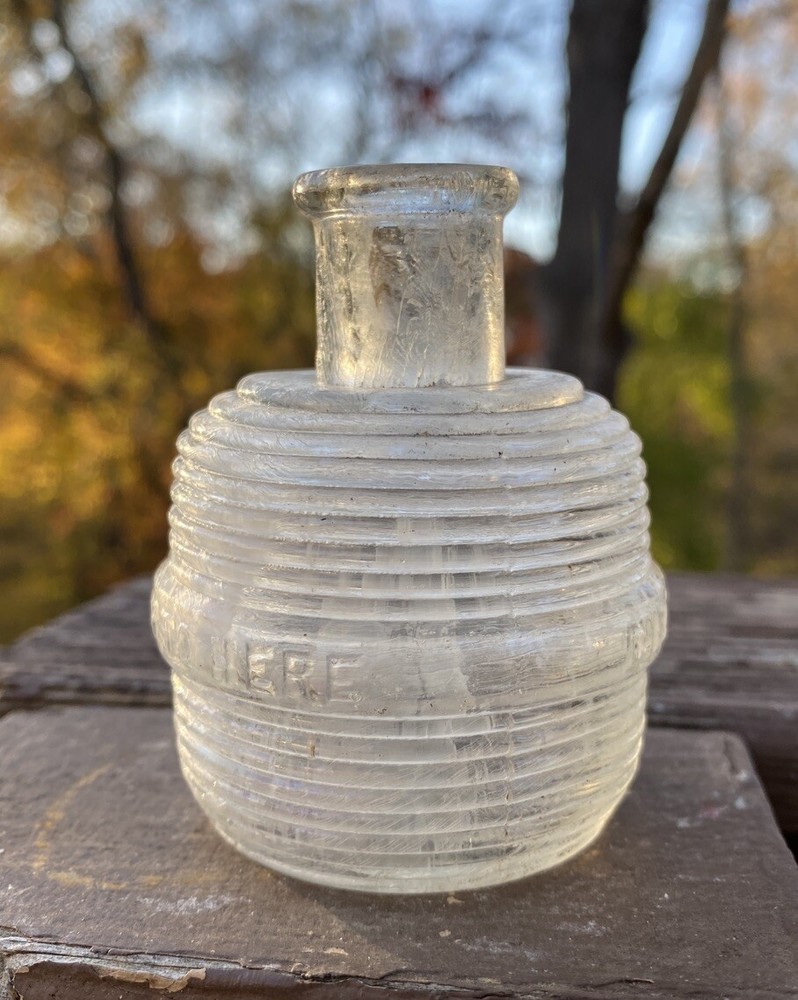 Fill Only To Here Blown Perfume/Cologne Bottle?
