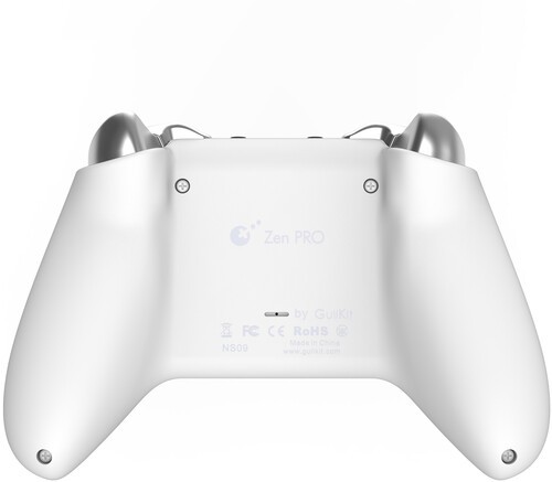 Zen Pro Wireless Controller: White for Nintendo Switch [New ] White, Controlle