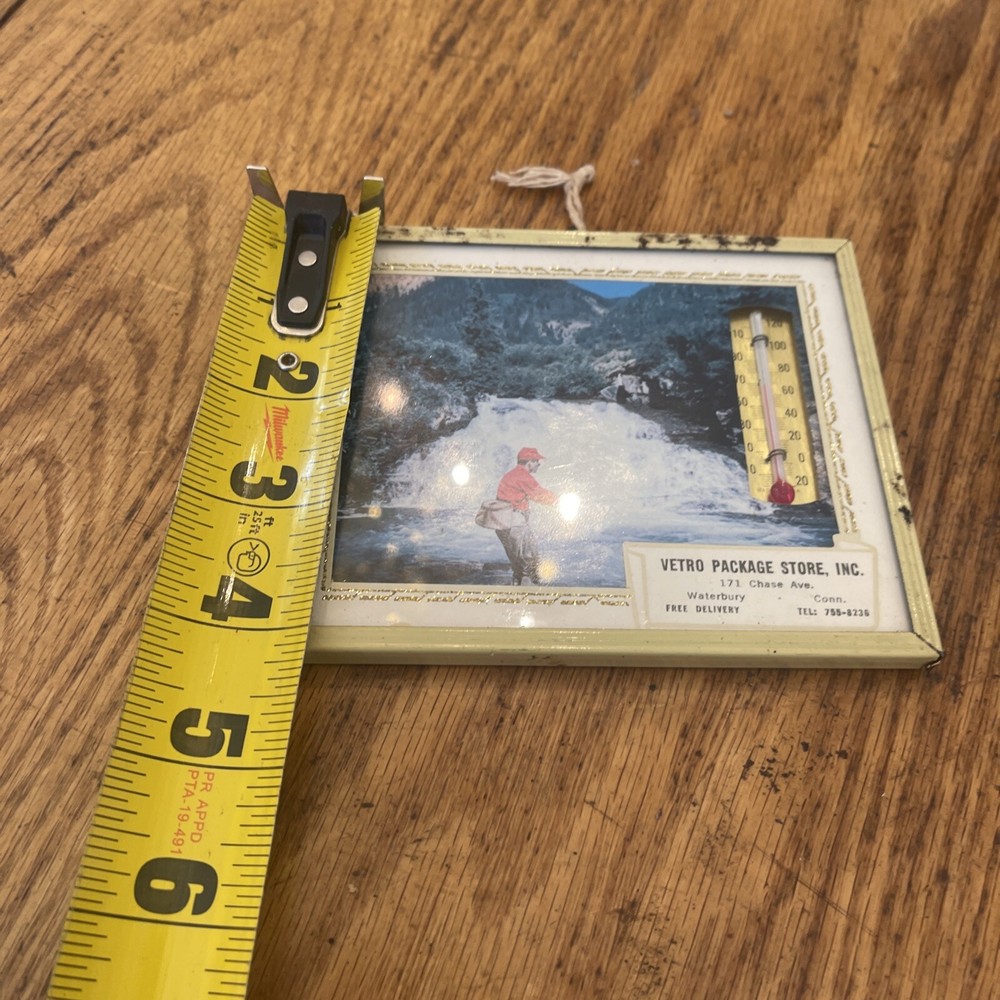 Vetro Package Store Advertising thermometer