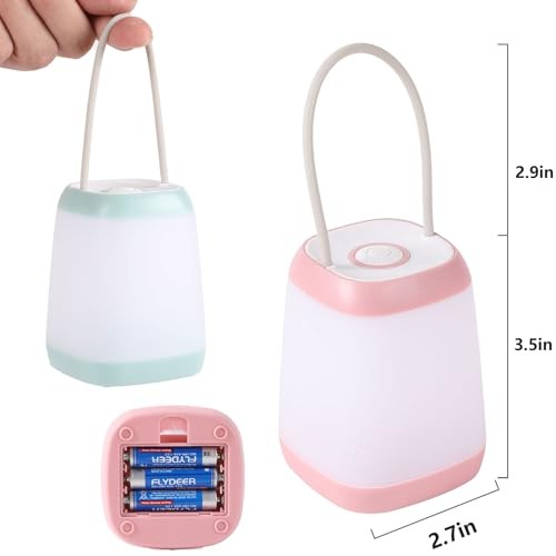Hiingav 6 Pack LED Camping Light, 3 Modes BatteryPowered Night Light for 6 PACK