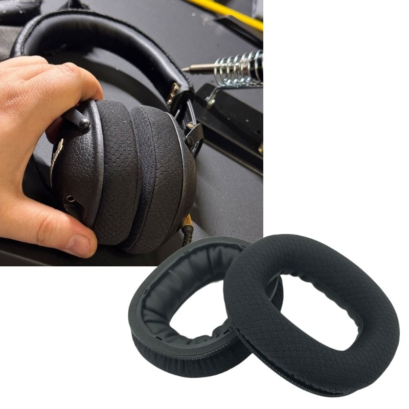 Environmental Aware Earphones Pad Set Net Plan Ventilated Spongiform Execution