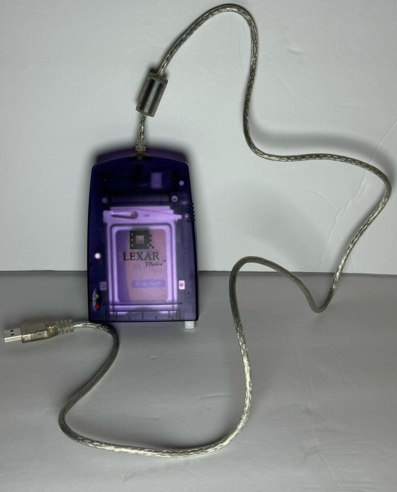 Lexar Media Card Reader/Writer GS-UFD-20SA-TP - Tested