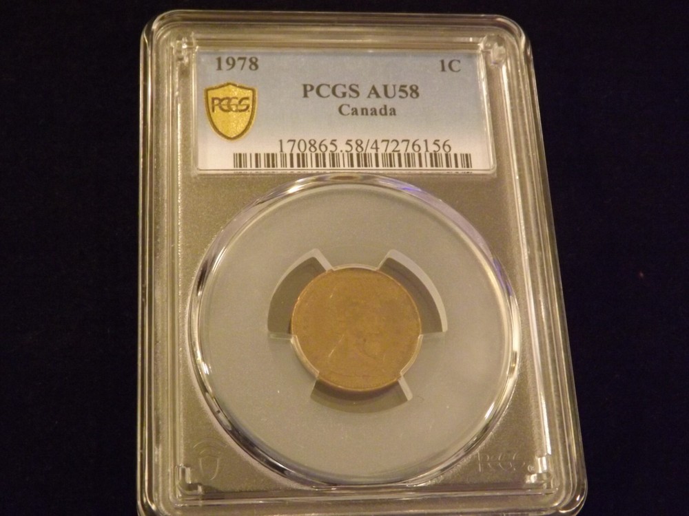 1978     1C                 Canada        PCGS  AU 58