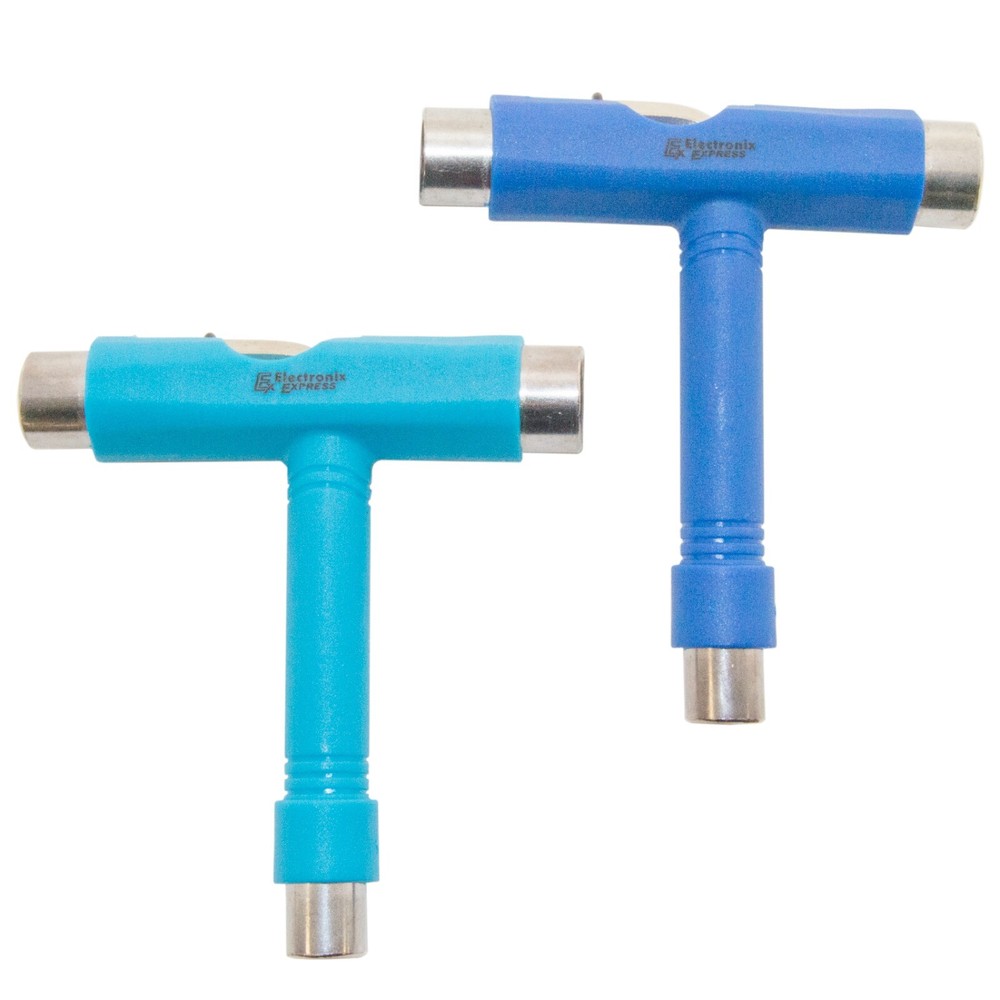 Set of 2 T-Tools - Multi-function Tool for Skateboard, Peny Board, and Longboard