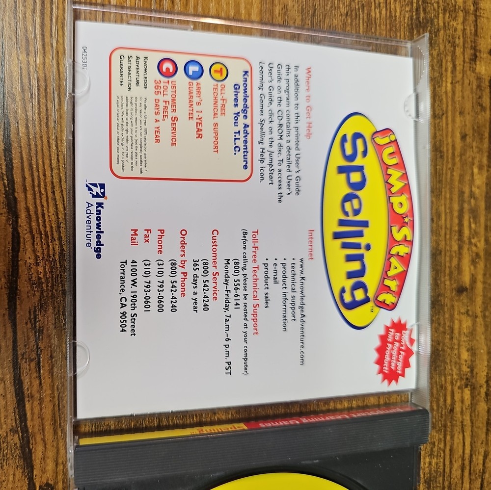 Knowledge Adventure JumpStart Spelling