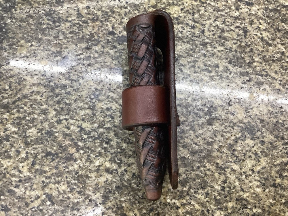 Leather Folding Knife Case Sheath Folding Hunter 5 1/4" Size (Sheath Only)