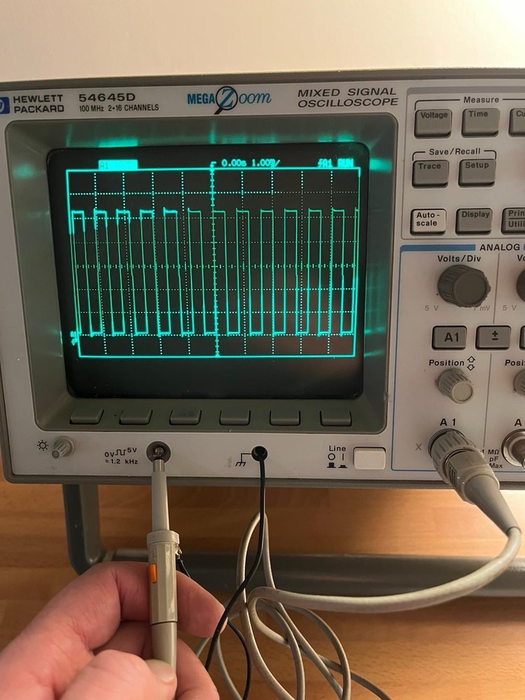 HP54645D Mixed Signal Oscilloscope