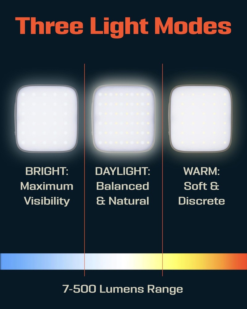 P4X Camping Lantern - Hanging Lantern w/ Bright & Warm Adjustable Lighting - ...