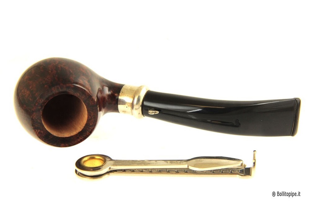 L'Anatra - 1 gold egg - with silver band - Bent Apple