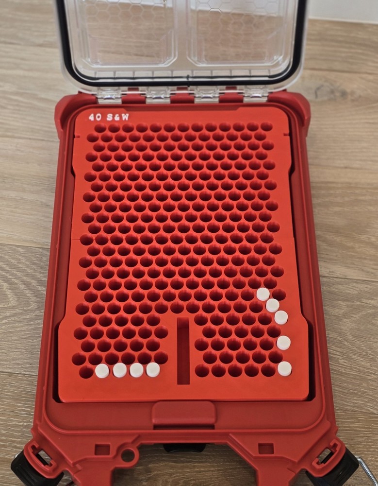 Custom Milwaukee Packout Insert - .40 S&W Ammo Organizer