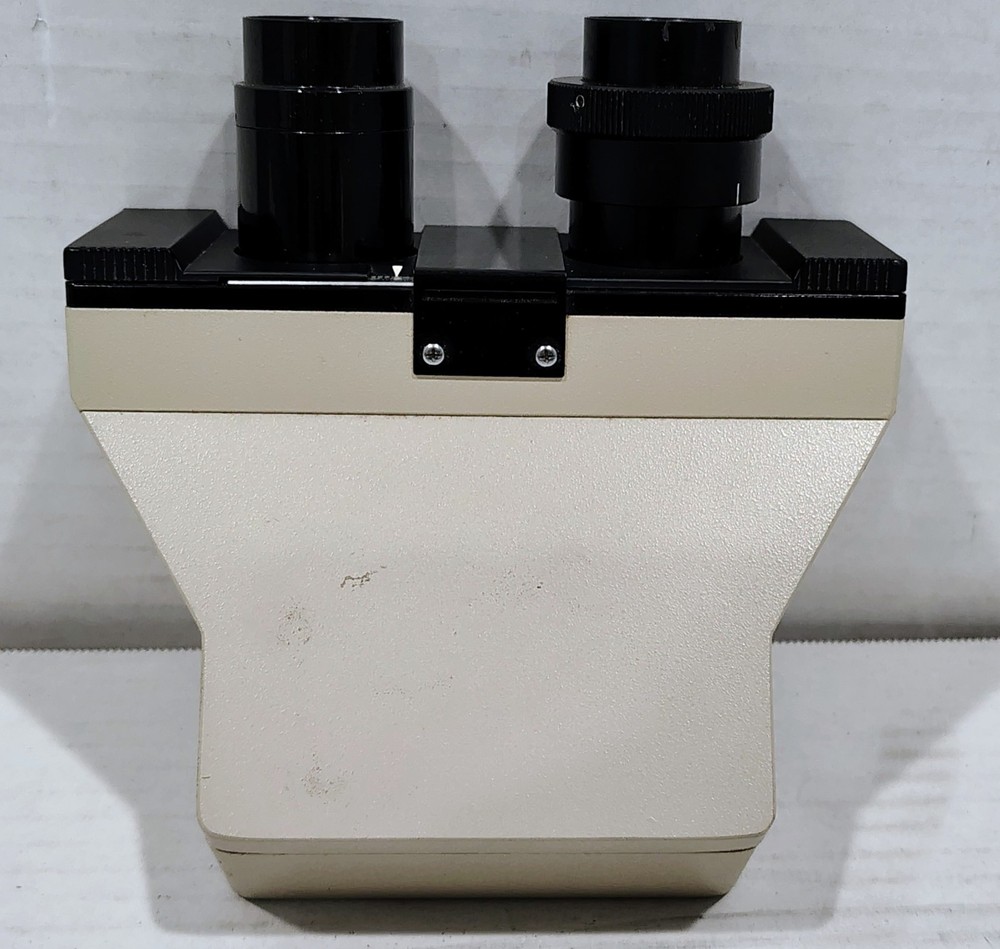 Olympus CH-2 CHT Microscope Binocular Eyepiece Head & Microscope Objectives Read