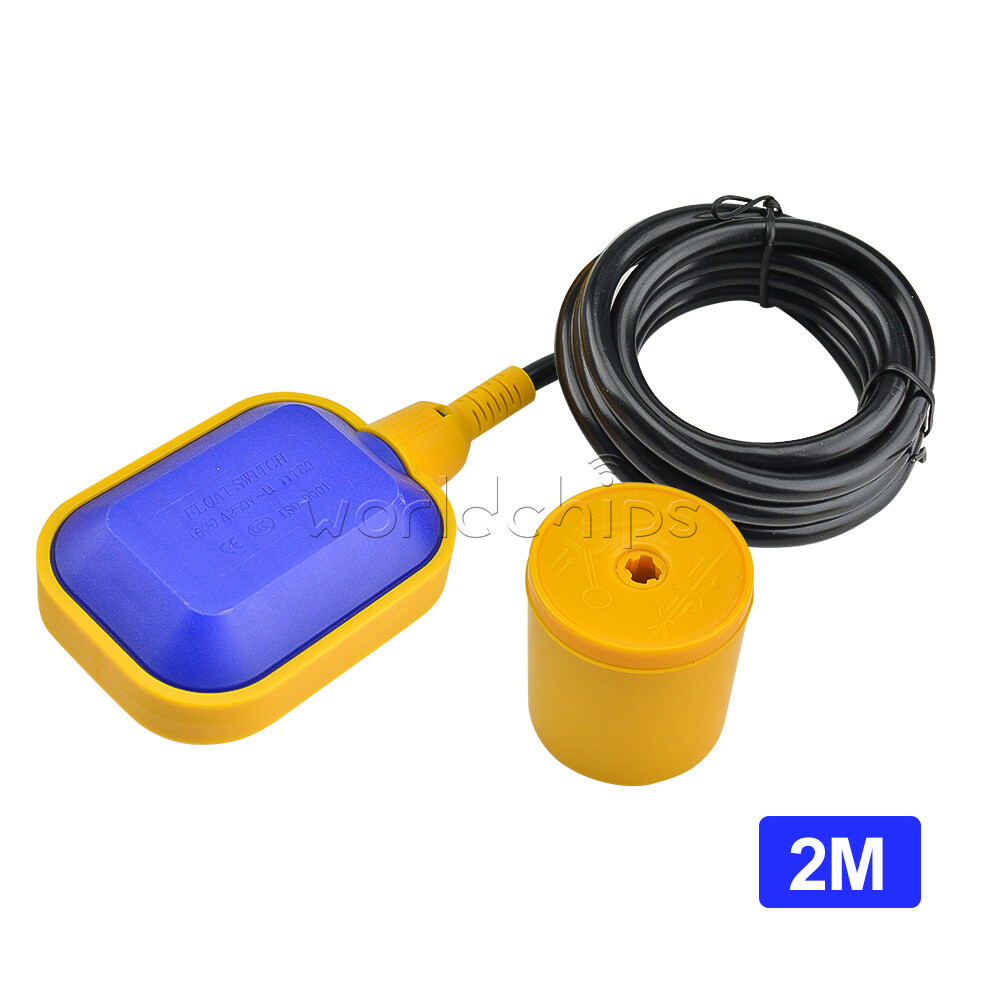 Float Switch Automatic Water Level Controller 16A with 1/2/3/4/5m Cable Sensor