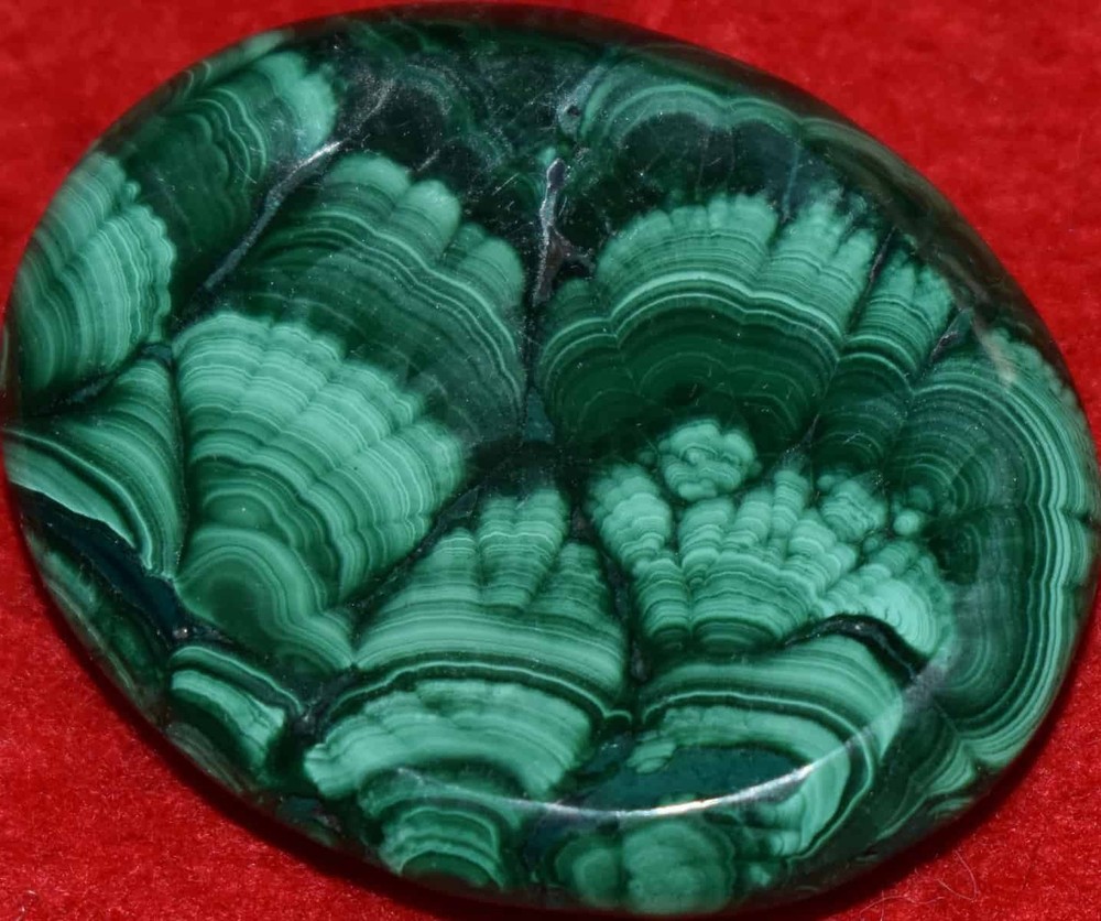 Malachite Worry Stone #6