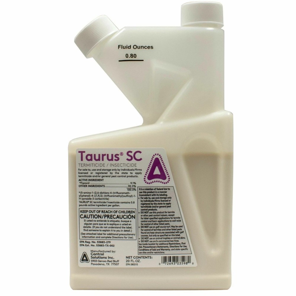 Taurus SC Insecticide Termite Ant Roach Bed Bug Flea Killer