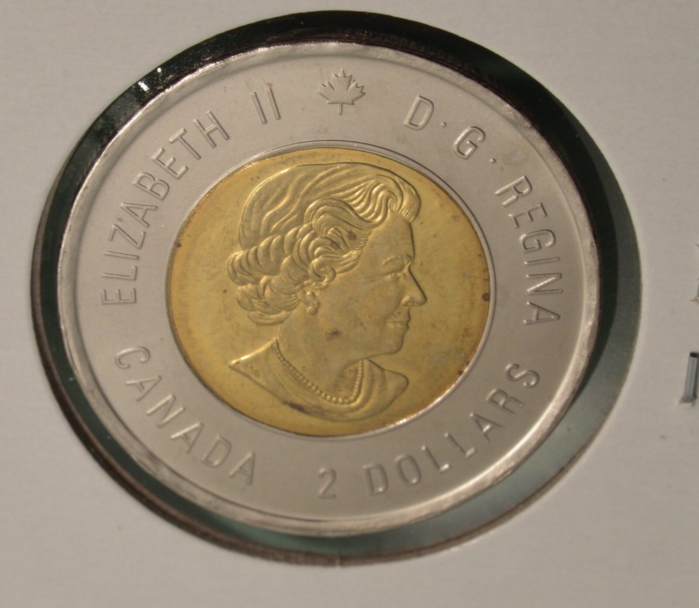 2015 Canada $2 Toonie - Macdonald - 🇨🇦🇨🇦 BU / UNC from Mint Roll