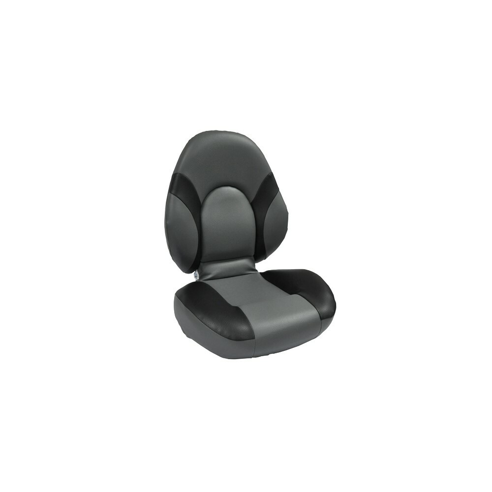 Gen3 Marine Centric Folding Boat Seat | Dark Grey/Ebony | 2-10516