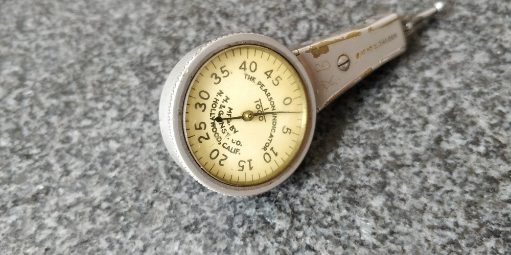 TESTED Dial Test Indicator PEARSON good working order MACHINIST