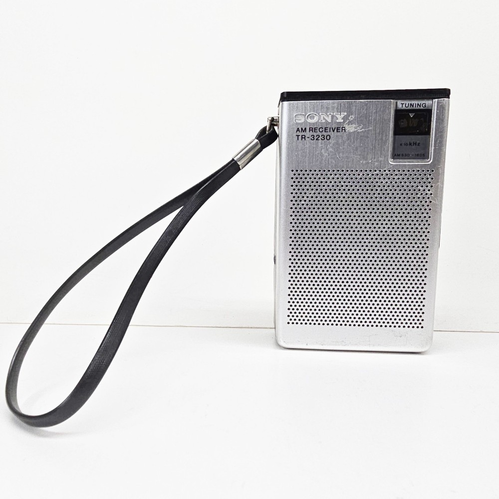 Vintage Sony TR-3230 Solid State AM Transistor Radio tested Working