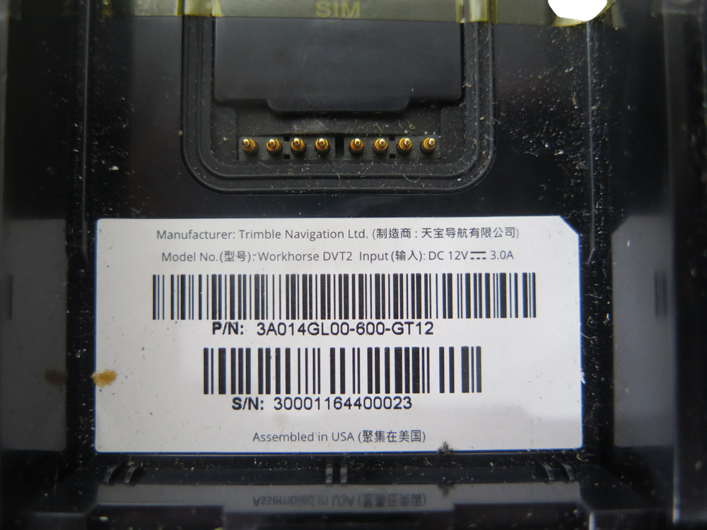 Trimble Workhorse DVT2 Mobile Computer - Free Shipping