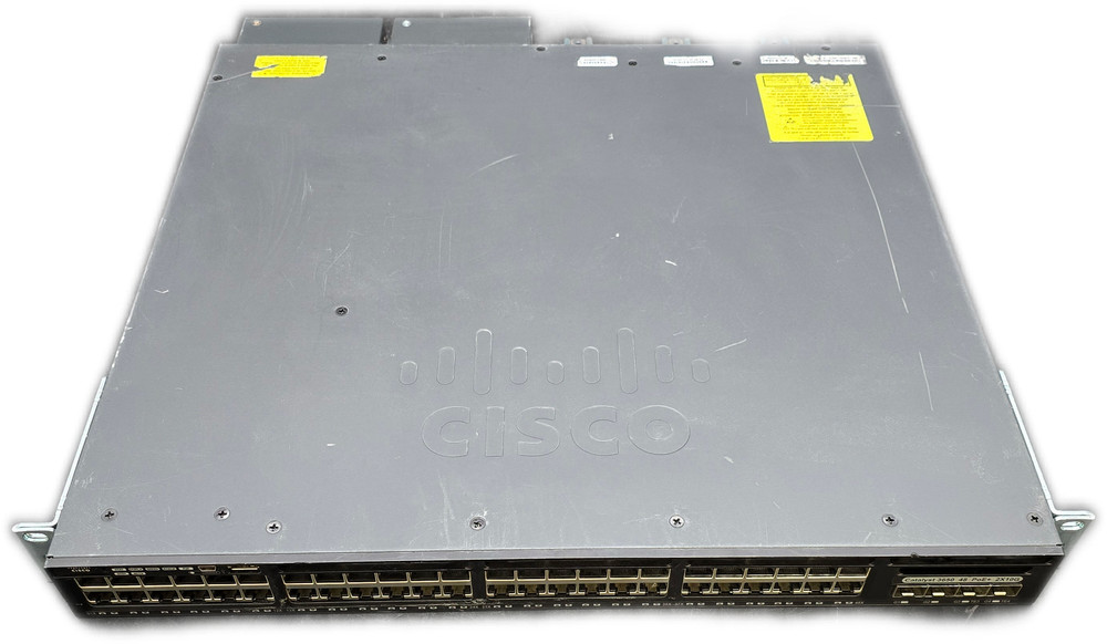 Cisco Catalyst 3650-48FD-S 48-Port Gigabit PoE+ Switch