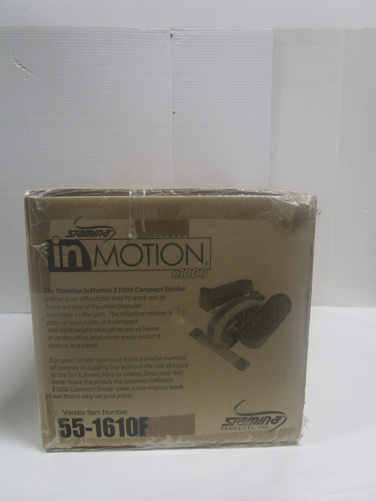 STAMINA IN MOTION E1000 Compact Lower Cardio Workout Stride Machine
