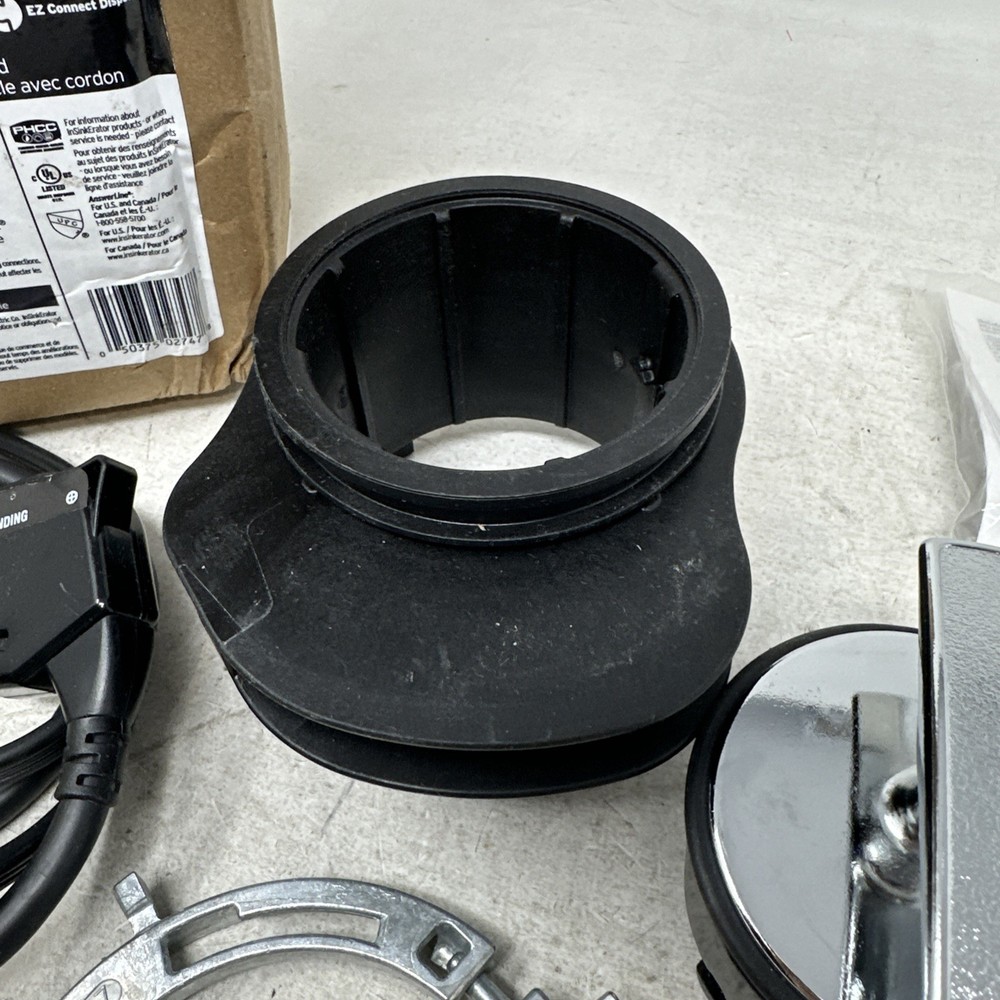 InSinkErator CCKIT-00A Evolution Batch Feed Adaptor Cover Control Kit, Black