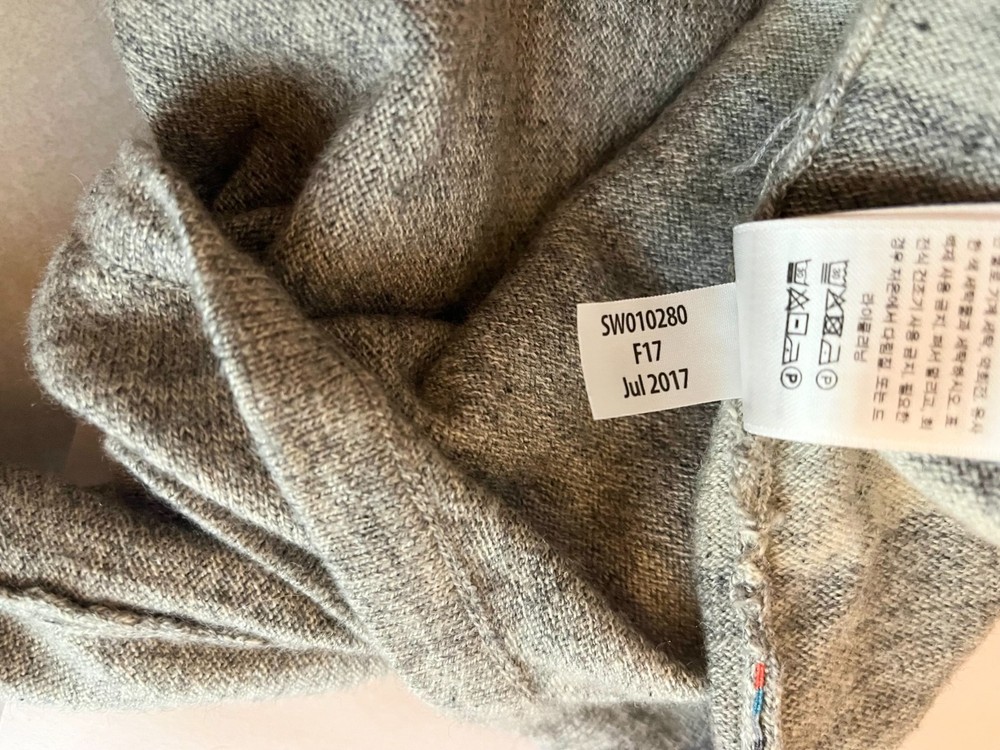 Smartwool Size S Akamina Grey Speckled Pullover Sweater Wool Blend