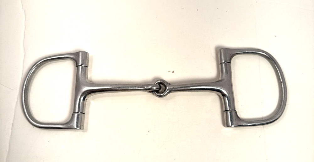 5” D Ring Snaffle Plain Mouthpiece