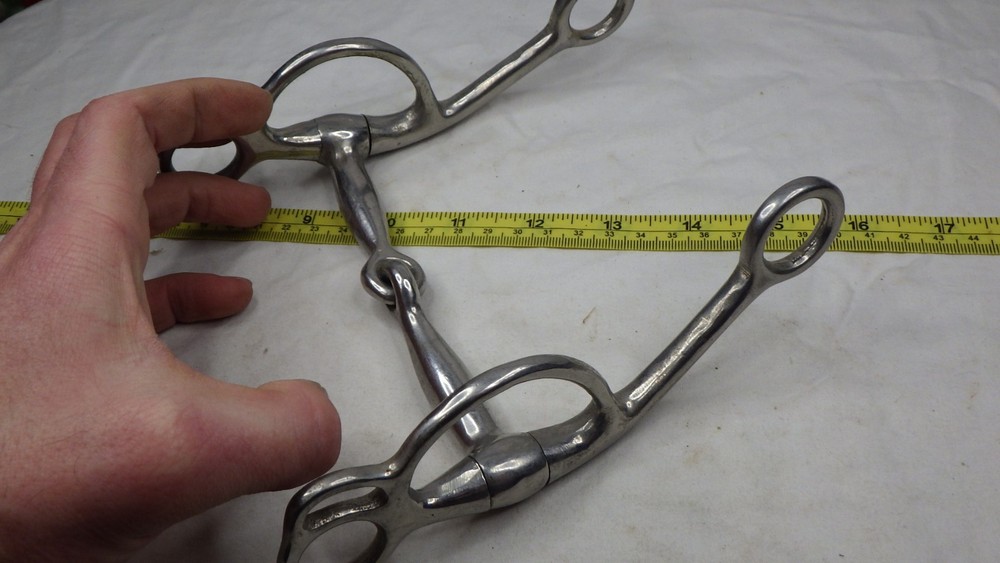 Vintage Western Horse Bit Stainless Training Snaffle