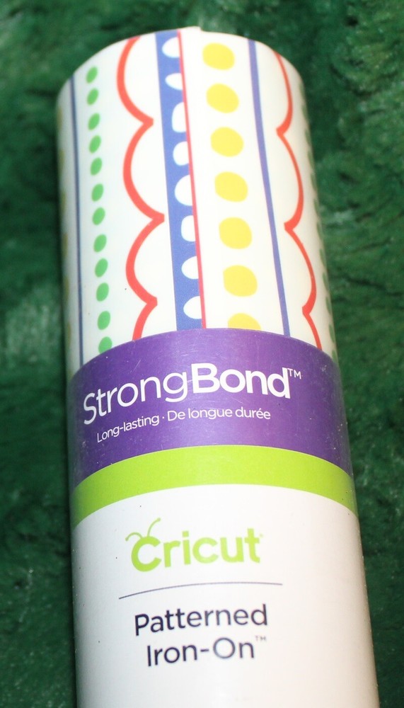 New Cricut Patterned Iron-on Heat Transfer - Ditsy Dots sampler