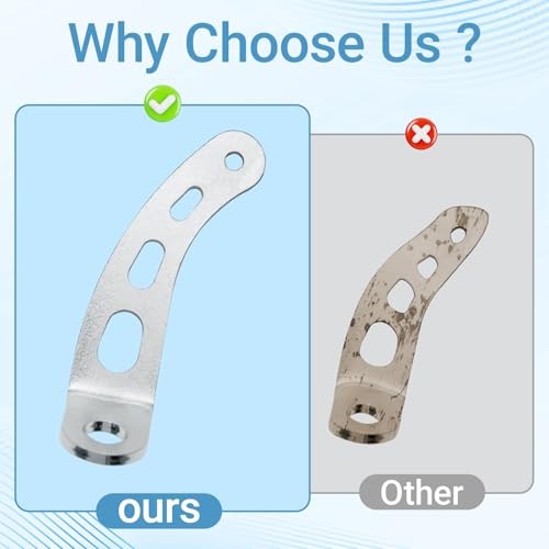 4708 Throttle Return Spring Bracket, Chrome ,Carburetor Throttle Return Spring