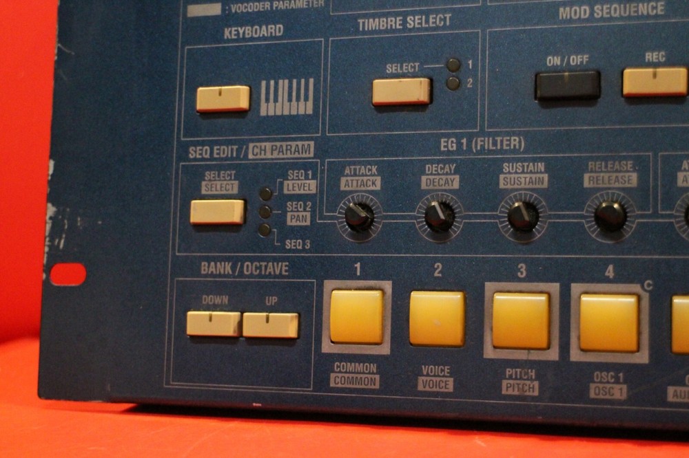 USED KORG MS2000 MS 2000 R Analog Modeling Synthesizer Module U2362 240911