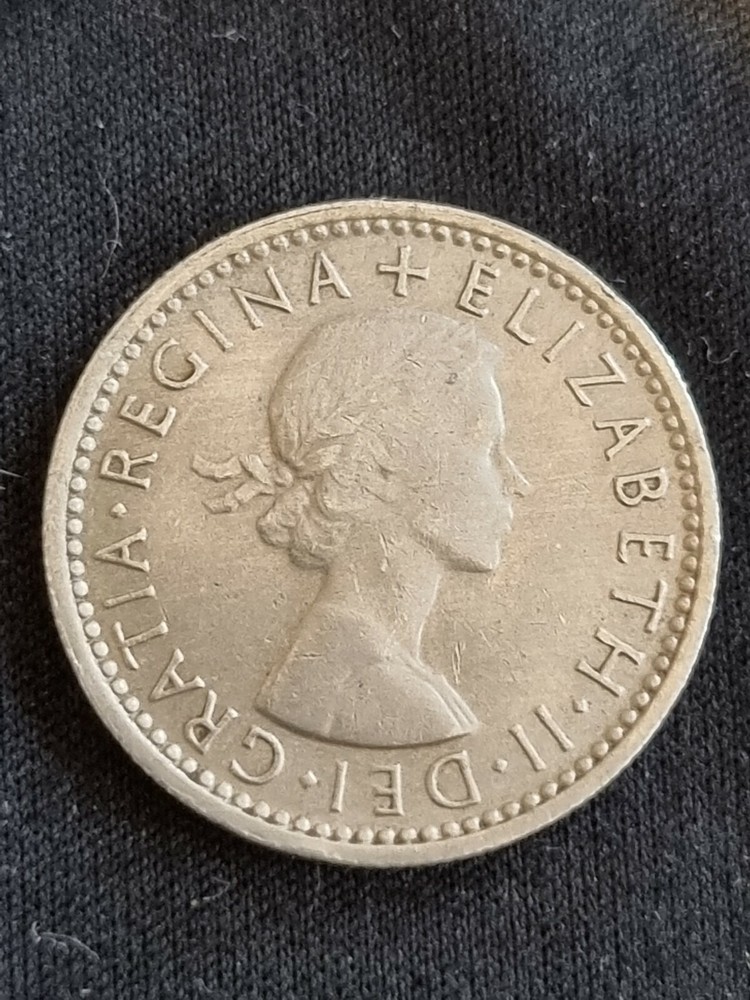 1964 Sixpence Coin