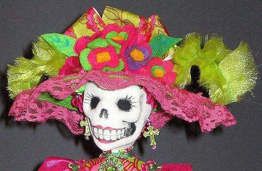 "La Catrina" Cloth Doll Pattern by Arley Berryhill